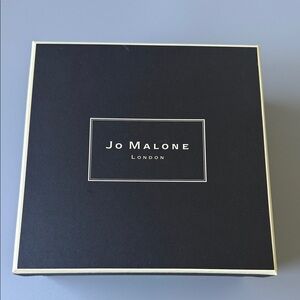 Jo Malone Black Box with Cream Trim 8x8x3.5